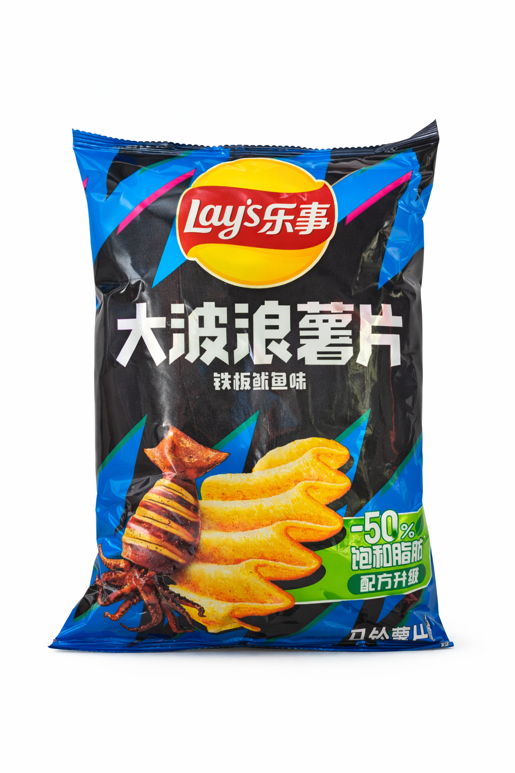 Lays Big Wave Grilled Squid - China