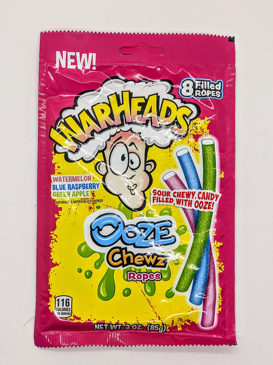 WarHeads Ooze Chewz Ropes