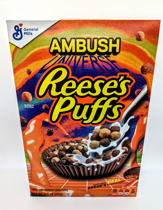 Reese's Puffs Cereal Limited Edition Ambush Universe